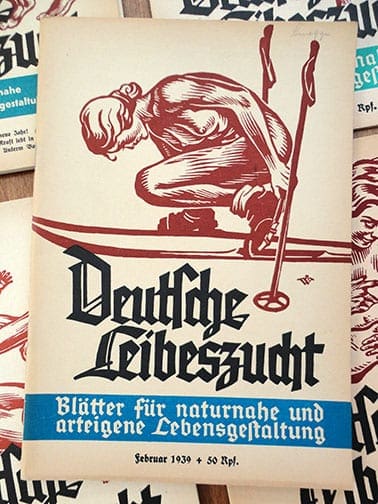 SIX ORIGINAL ISSUES OF OFFICIAL THIRD REICH NUDE PERIODICAL