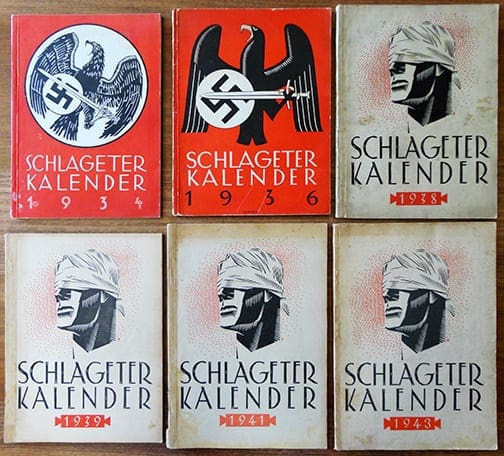 'PATRIOTIC' YEARBOOKS PUBLISHED BY NSDAP LEADERSHIP