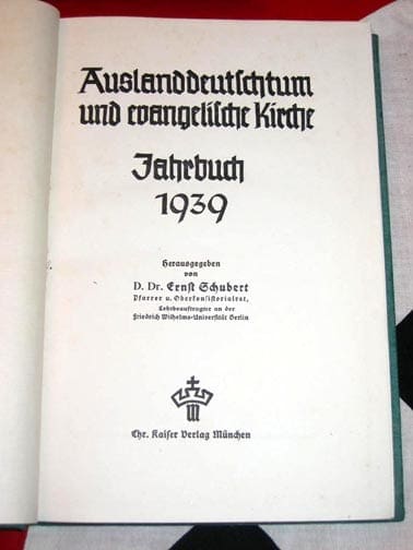 7 VOLUME CHURCH YEARBOOK SET 1932 - 1939