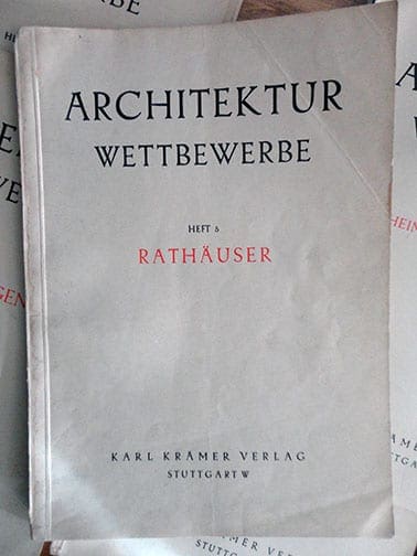 8-VOLUME BOOK SET NAZI ARCHITECTURE COMPETITION