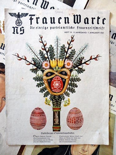 LOT OF NINE ISSUES OF THE RARE NS-FRAUENWARTE PERIODICAL