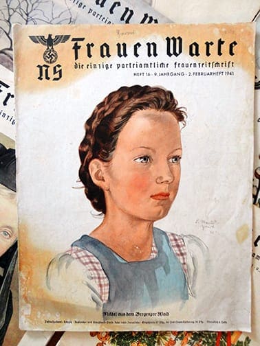 LOT OF NINE ISSUES OF THE RARE NS-FRAUENWARTE PERIODICAL