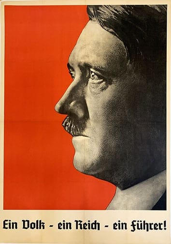 ADOLF HITLER PROPAGANDA POSTER