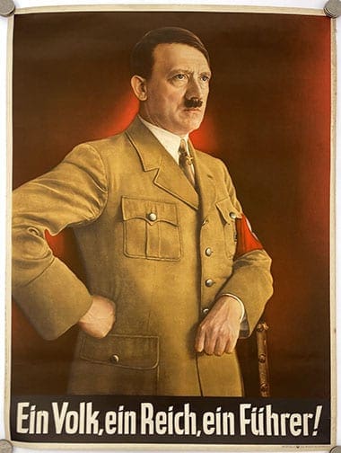 Adolf Hitler propaganda poster 0321 AL 1
