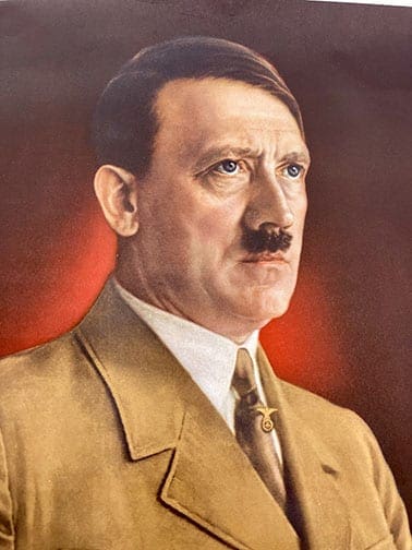 Adolf Hitler propaganda poster 0321 AL 4