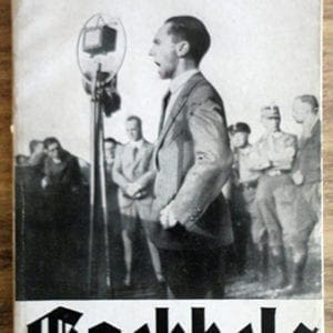 1933 THIRD REICH PHOTO BOOK ON REICH MINISTER DR. JOSEPH GOEBBELS