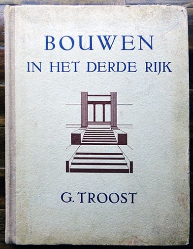 1943 NAZI ARCHITECTURE PHOTO BOOK IN DUTCH LANGUAGE