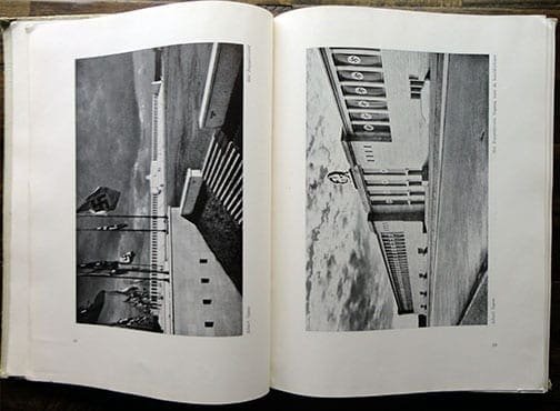 1943 NAZI ARCHITECTURE PHOTO BOOK IN DUTCH LANGUAGE