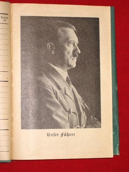1939 NAZI FARMING ORGANIZATION POCKET YEARBOOK