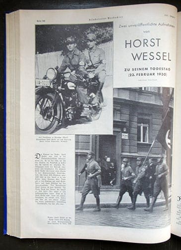 BOUND 1st HALF YEAR 1938 NSDAP NEWSPAPER 'ILLUSTRIERTER BEOBACHTER'