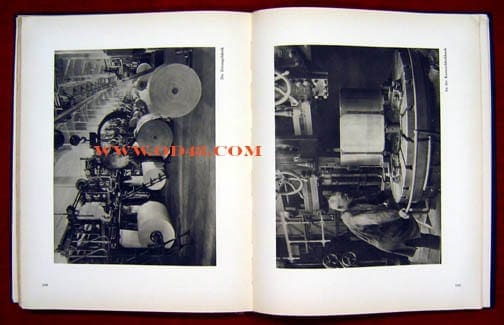 PHOTO BOOK HONORING THE GERMAN LABORER