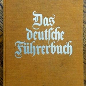 1933 BOOK ABOUT FAMOUS LEADERS IN GERMAN HISTORY