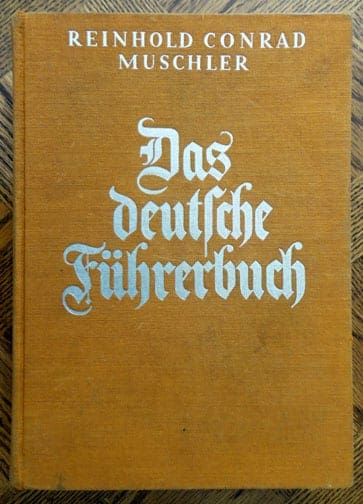 1933 BOOK ABOUT FAMOUS LEADERS IN GERMAN HISTORY