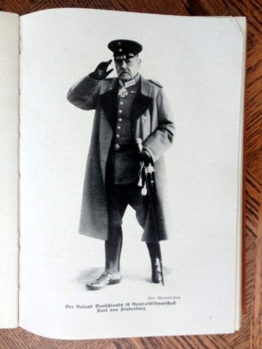 1933 BOOK ABOUT FAMOUS LEADERS IN GERMAN HISTORY