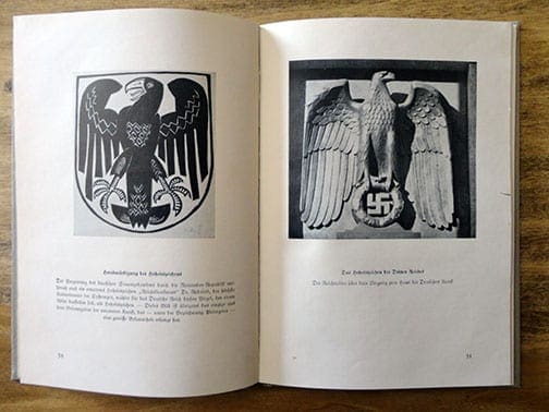 1938 NAZI PHOTO BOOK GERMAN ART & DEGENERATE ART
