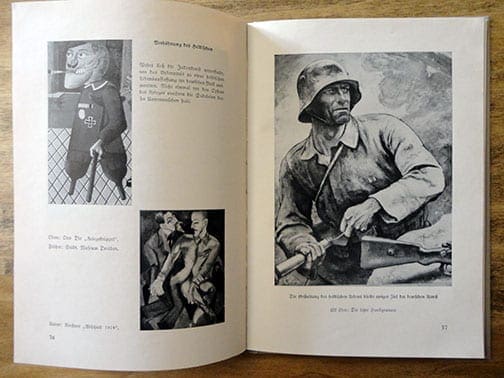 1938 NAZI PHOTO BOOK GERMAN ART & DEGENERATE ART