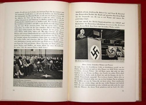 1935 NAZI PHOTOBOOK 125 YEARS HENSCHEL & SOHN