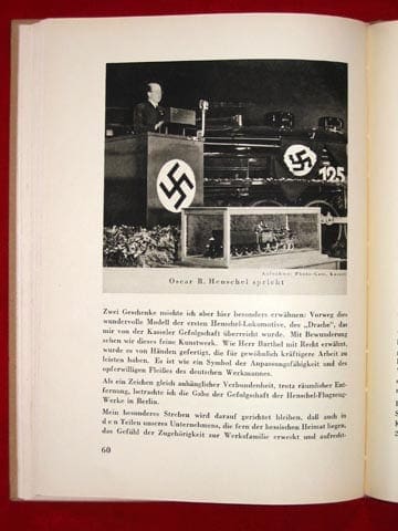 1935 NAZI PHOTOBOOK 125 YEARS HENSCHEL & SOHN