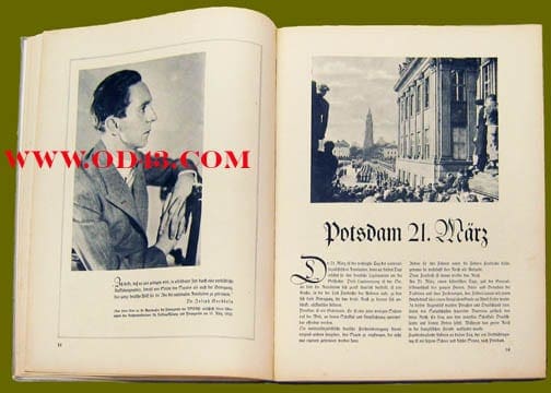 1934 PHOTO BOOK ON THE 1st YEAR OF NAZI GERMANY