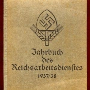 1937 REICHSARBEITSDIENST PHOTO YEARBOOK