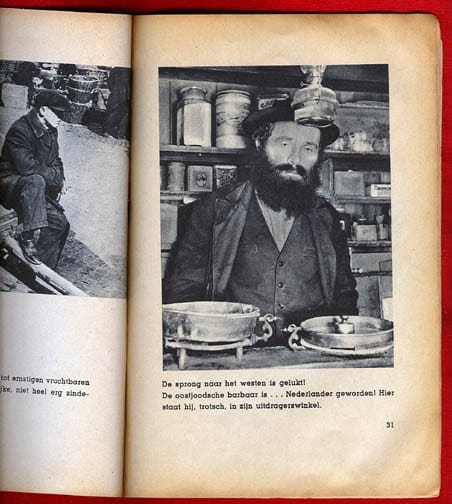 1941 PHOTO BOOK ON JEWS IN THE NETHERLANDS