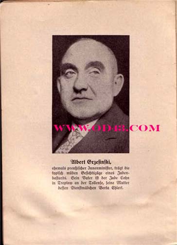 1934 ANTI-JEWISH STREICHER BOOK WITH FIPS ILLUSTRATIONS