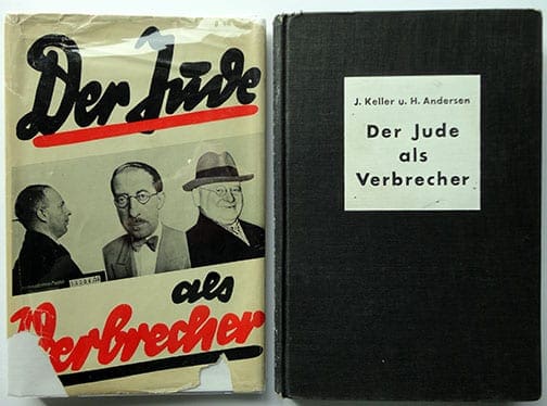 1937 ANTI-SEMITIC THIRD REICH BOOK ON CRIMES COMMITTED BY JEWS