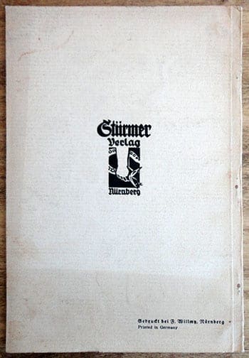 1934 ANTI-SEMITIC BOOK WITH "FIPS" CARTOONS