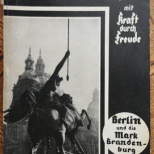 1934 STRENGTH THROUGH JOY PHOTO BOOK ON BERLIN & BRANDENBURG