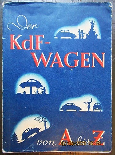 1939 OFFICIAL KdF CAR GUIDEBOOK