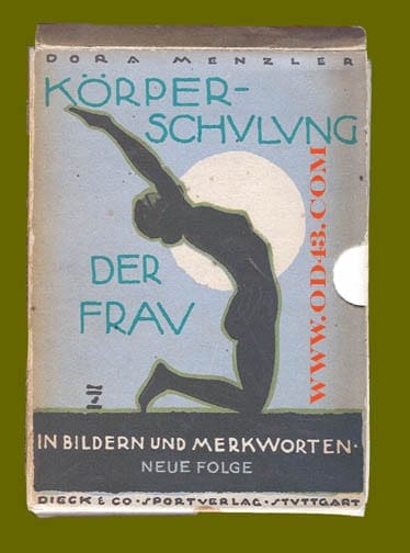 1930s GERMAN FOUR VOLUME SET NUDE GYMNASTICS FOR WOMEN