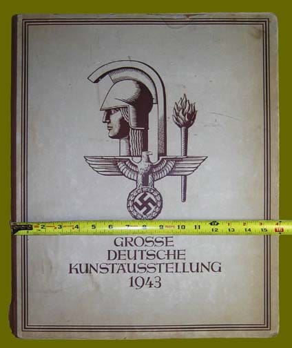 H.HOFFMANN FULL COLOR PORTFOLIO 1943 GERMAN ART EXHIBITION