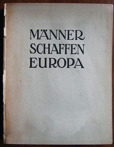 1943 PHOTO BOOK ON NAZI & FASCIST COUNTRIES IN EUROPE