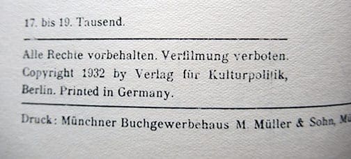 1933 THIRD REICH BOOK ON THE TOP NAZI OFFICIALS AROUND HITLER