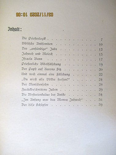 1939 ANTI-SEMITIC BOOK ABOUT JEWS AND THE BIBLE