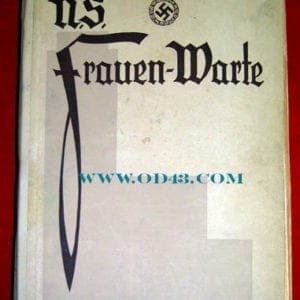 1933/1934 SET OF THE NS-FRAUENWARTE PERIODICAL