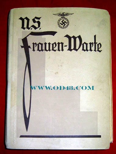 1933/1934 SET OF THE NS-FRAUENWARTE PERIODICAL