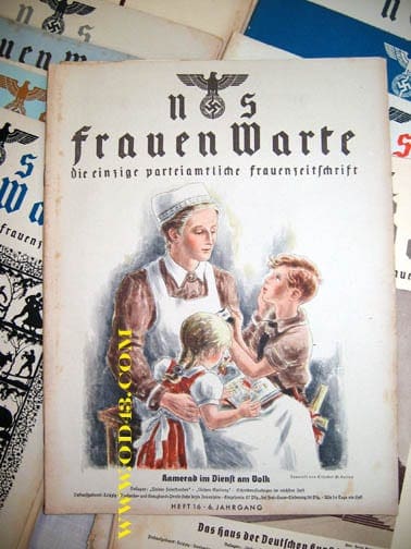 SET OF 25 1937/1938 ISSUES OF THE NS-FRAUENWARTE PERIODICAL