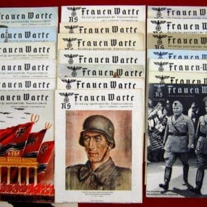 SET OF TWENTY 1940/1941 ISSUES OF THE NS-FRAUENWARTE PERIODICAL