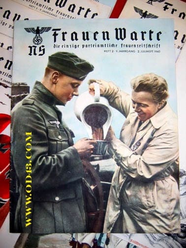 SET OF TWENTY 1940/1941 ISSUES OF THE NS-FRAUENWARTE PERIODICAL