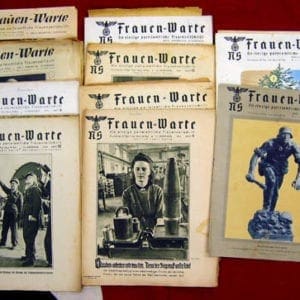 SET OF LATE WAR 1943/1944 NS-FRAUENWARTE PERIODICALS