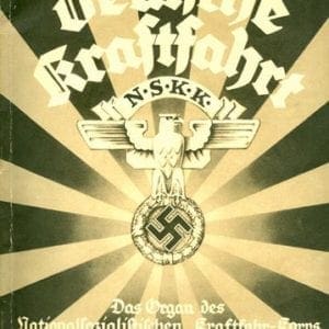 1935 ISSUE OF THE RARE OFFICIAL NSKK PHOTO PERIODICAL