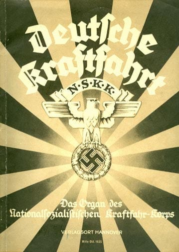 1935 ISSUE OF THE RARE OFFICIAL NSKK PHOTO PERIODICAL