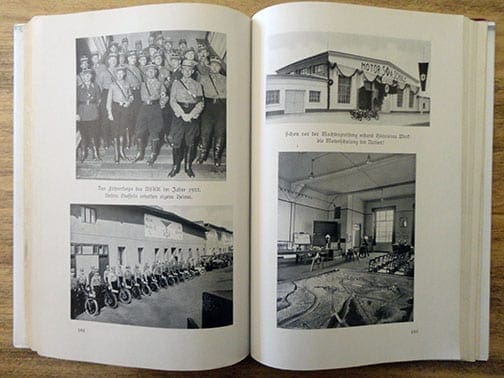 1936 PHOTO BOOK ON THE HISTORY OF THE NSKK