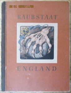 1941 ANTI-BRITISH NAZI BOOK / ALBUM