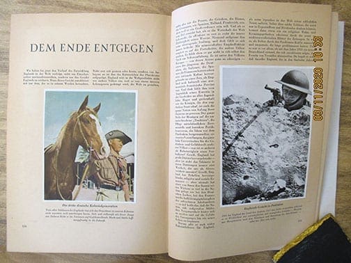 1941 ANTI-BRITISH NAZI BOOK / ALBUM