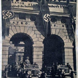 PERIODICAL FOR SUPPORTERS OF THE SS / 1938 HITLER ARRIVES IN VIENNA ISSUE