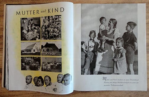 1940 PHOTO BOOK ON HITLER-GERMANY