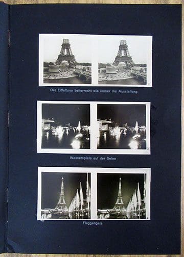 Stereoscopy book Paris 1937 0321 6