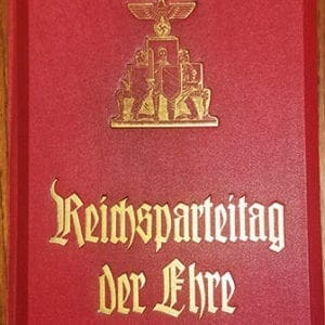 THIRD REICH STEREOSCOPY BOOK ON THE REICH PARTY DAYS IN NUREMBERG 1936
